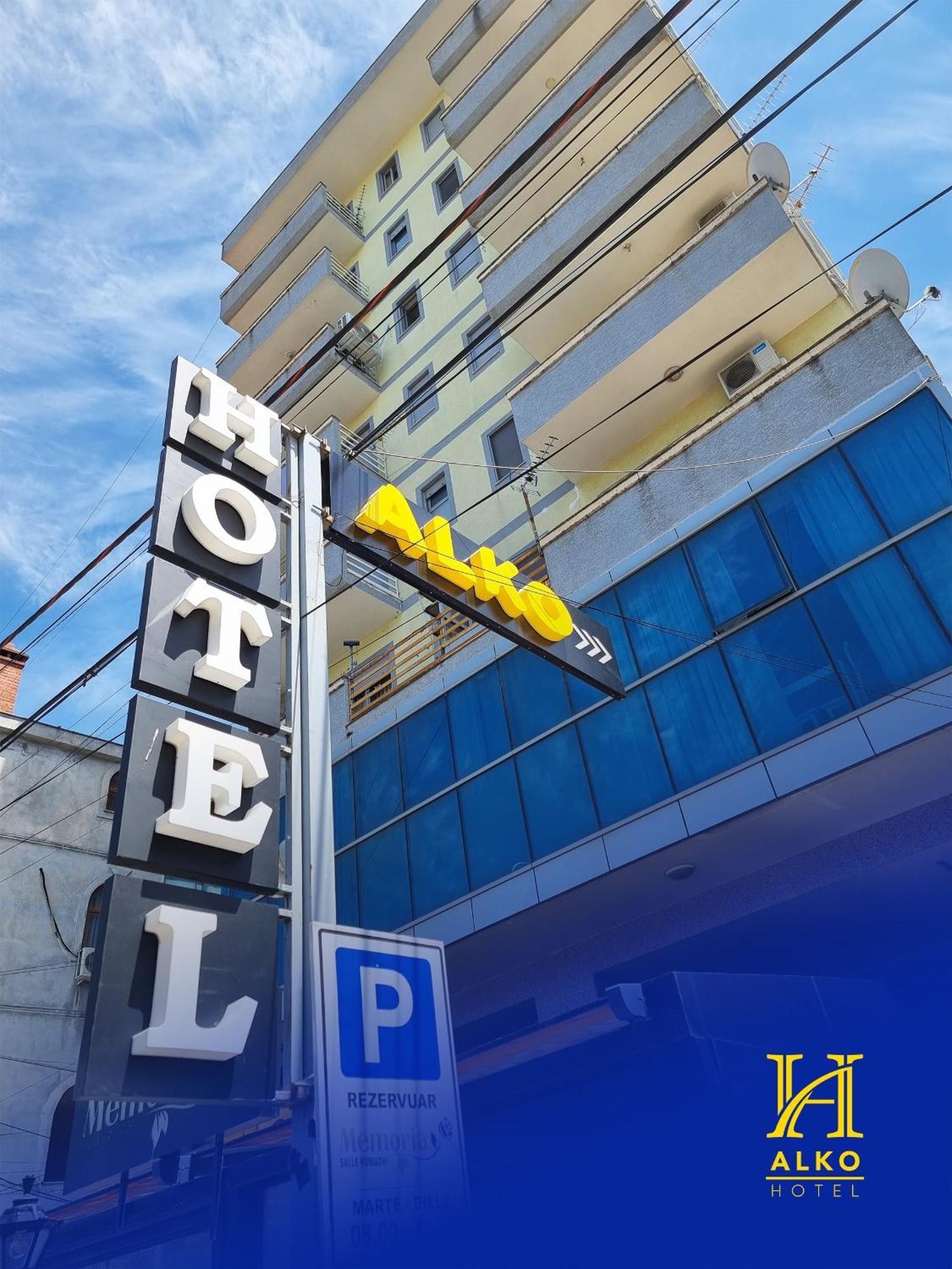 Alko Hotel Shkodër Buitenkant foto